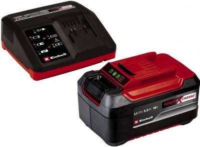 Будкрам купити Набір акумуляторів та зарядних пристроїв Einhell PXC Starter Kit (4512114), 18V 5,2 Аh
