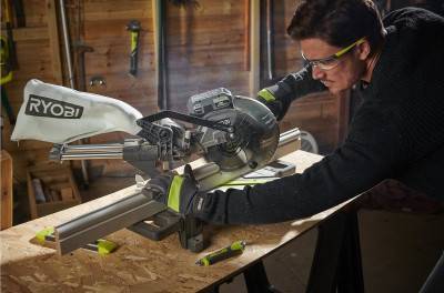 Будкрам купить Пила торцовочная Ryobi ONE+ RMS18190-0, без АКБ и ЗУ (5133005502) Пила торцовочная Ryobi ONE+ RMS18190-0, без АКБ и ЗУ (5133005502) 3