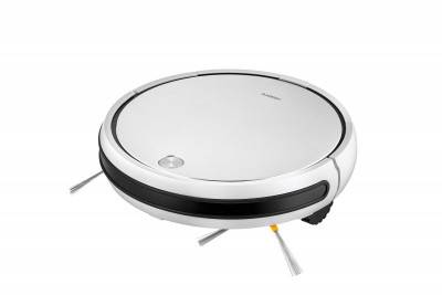 Будкрам купити ARDESTO Робот-пилосос RVC-S600W білий+сріблястий /сухе+вологе прибирання/до 120 кв.м./до 120 хв./5 видів покриття підлоги