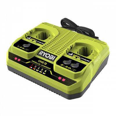 Будкрам купить Зарядное устройство двухпортовое Ryobi ONE+ RC18240G