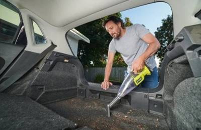 Будкрам купить Пылесос аккумуляторный ручной Ryobi ONE+ RHV18-0 (5133005655), без акб Пылесос аккумуляторный ручной Ryobi ONE+ RHV18-0 (5133005655), без акб 5