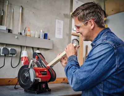 Будкрам купить Einhell Точило ленточное TC-US 350, 350 Вт Einhell Точило ленточное TC-US 350, 350 Вт 2