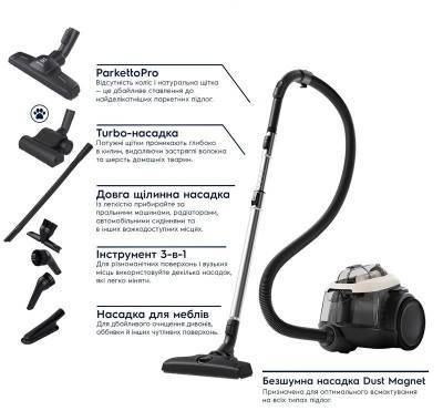 Будкрам купить Пылесос контейнерний Electrolux EL61H4SW Пылесос контейнерний Electrolux EL61H4SW 17