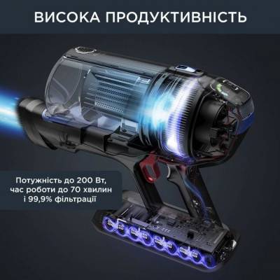 Будкрам купити Акумуляторний пилосос Rowenta X-Force Flex 14.60 Auto Aqua RH99C0WO Акумуляторний пилосос Rowenta X-Force Flex 14.60 Auto Aqua RH99C0WO 10
