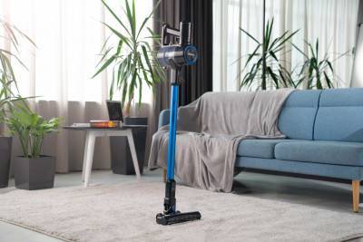 Будкрам купити ARDESTO Пилосос безпровідний, 32Вт, конт пил -0.6л, автон. робота до 60хв, HEPA, турбощітка з LED, чорно-синій ARDESTO Пилосос безпровідний, 32Вт, конт пил -0.6л, автон. робота до 60хв, HEPA, турбощітка з LED, чорно-синій 2