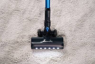 Будкрам купити ARDESTO Пилосос безпровідний, 32Вт, конт пил -0.6л, автон. робота до 60хв, HEPA, турбощітка з LED, чорно-синій ARDESTO Пилосос безпровідний, 32Вт, конт пил -0.6л, автон. робота до 60хв, HEPA, турбощітка з LED, чорно-синій 8