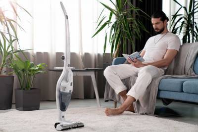 Будкрам купити ARDESTO Пилосос безпровідний, 85Вт, конт пил -0.5л, автон. робота до 35хв, HEPA, турбощітка з LED, білий ARDESTO Пилосос безпровідний, 85Вт, конт пил -0.5л, автон. робота до 35хв, HEPA, турбощітка з LED, білий 4