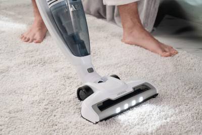 Будкрам купити ARDESTO Пилосос безпровідний, 85Вт, конт пил -0.5л, автон. робота до 35хв, HEPA, турбощітка з LED, білий ARDESTO Пилосос безпровідний, 85Вт, конт пил -0.5л, автон. робота до 35хв, HEPA, турбощітка з LED, білий 6