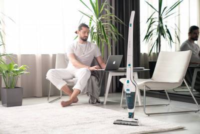 Будкрам купити ARDESTO Пилосос безпровідний, 85Вт, конт пил -0.55л, автон. робота до 35хв, HEPA, турбощітка з LED, білий ARDESTO Пилосос безпровідний, 85Вт, конт пил -0.55л, автон. робота до 35хв, HEPA, турбощітка з LED, білий 7