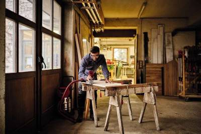 Будкрам купить Фрезер кромочный Einhell TP-ET 18 Li BL - Solo аккум., PXC, 18В, 6/8 мм, 10000-30000 об/мин Фрезер кромочный Einhell TP-ET 18 Li BL - Solo аккум., PXC, 18В, 6/8 мм, 10000-30000 об/мин 8