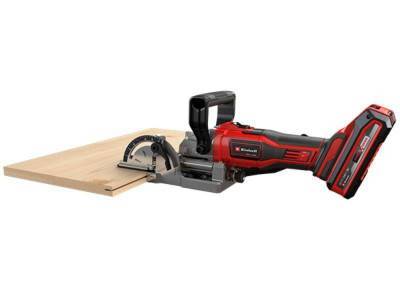 Будкрам купить Фрезер ламельный Einhell TE-BJ 18 Li - Solo аккум., PXC, 18В, 20 мм, диск 100х22х3.8 мм Фрезер ламельный Einhell TE-BJ 18 Li - Solo аккум., PXC, 18В, 20 мм, диск 100х22х3.8 мм 5