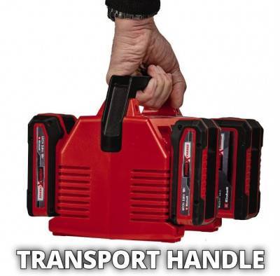 Будкрам купити Зарядний пристрій для чотирьох акумуляторів Einhell 2x2 Power X-Quattrocharger 4А Зарядний пристрій для чотирьох акумуляторів Einhell 2x2 Power X-Quattrocharger 4А 4