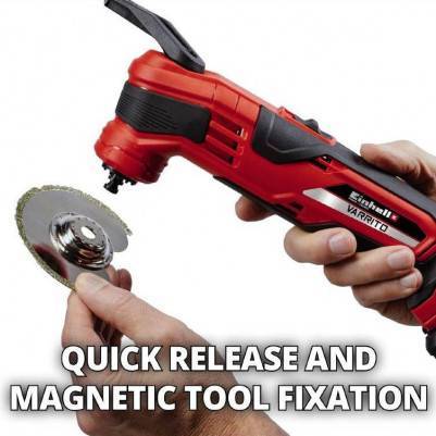 Будкрам купити Багатофункціональний інструмент акумуляторний Einhell VARRITO, без акб Багатофункціональний інструмент акумуляторний Einhell VARRITO, без акб 8