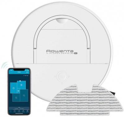Будкрам купить Робот-пылесос моющий RowentaX-PLORER S130AI Standard White RR9067WH Робот-пылесос моющий RowentaX-PLORER S130AI Standard White RR9067WH 1_small