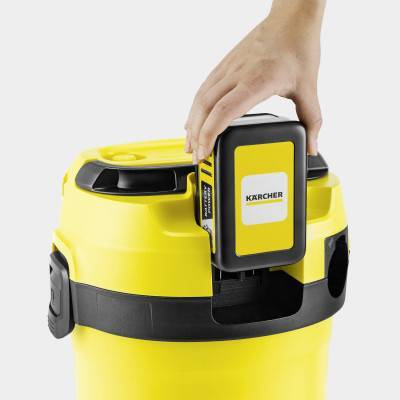 Будкрам купить Хозяйственный аккумуляторный пылесос Karcher WD 3-18 (1.628-550.0), без акб Хозяйственный аккумуляторный пылесос Karcher WD 3-18 (1.628-550.0), без акб 4