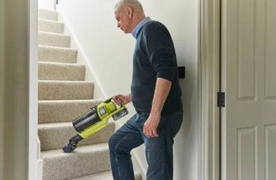 Будкрам купить Пылесос вертикальный бесщеточный  Ryobi RSV18X-0, ONE+ 18B, без акб Пылесос вертикальный бесщеточный  Ryobi RSV18X-0, ONE+ 18B, без акб 7