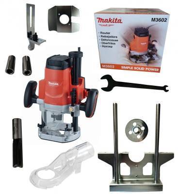 Будкрам купить Фрезер Makita M3602, 1650Вт, 12мм, 5.7 кг Фрезер Makita M3602, 1650Вт, 12мм, 5.7 кг 3