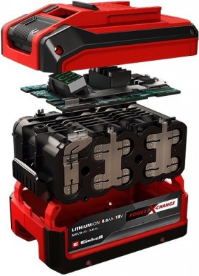 Будкрам купити Акумулятор Einhell Power-X-Change Plus (4511600), 18V 5-8 Ah Акумулятор Einhell Power-X-Change Plus (4511600), 18V 5-8 Ah 2