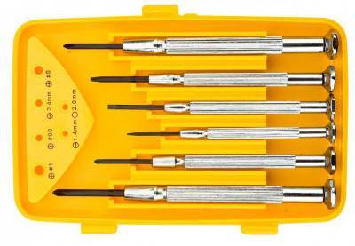 Будкрам купити Topex 39D559 Викрутки прецизiйнi, набiр 6 шт.