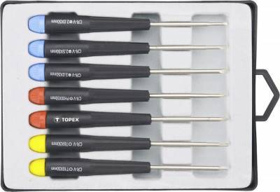 Будкрам купити Topex 39D552 Викрутки прецизiйнi набiр 7 шт.