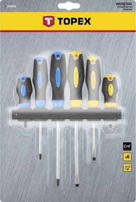 Будкрам купити Topex 39D886 Викрутки, набiр 6 шт. Topex 39D886 Викрутки, набiр 6 шт. 2