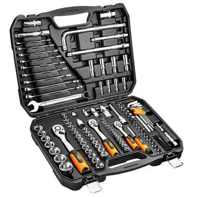 Будкрам купить Neo Tools 08-667 Набiр торцевих головок, 120 шт., 1, 4, 1/2" CrV