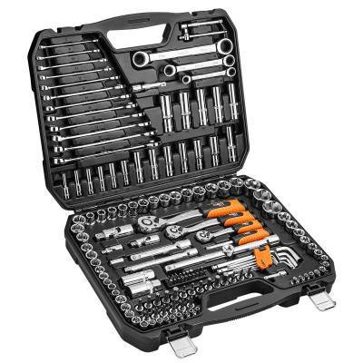 Будкрам купить Neo Tools 08-668 Набiр торцевих головок, 150 шт., 1, 4, 3, 1/2" CrV