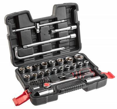 Будкрам купить Top Tools Набор торцеых головок Top Tools 1/4 ", 1/2", 47шт