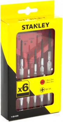 Будкрам купить Stanley Набор отверток для точной механики 6 ед "Watchmaker" (часовые, прецизионные) Stanley Набор отверток для точной механики 6 ед "Watchmaker" (часовые, прецизионные) 2