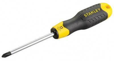 Будкрам купити Stanley 0-64-941: Отвертка "Cushion Grip" (+) Ph 2 150мм (блистер)