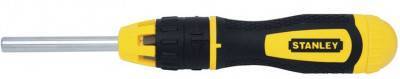 Будкрам купить Stanley 0-68-010 Отвертка + 10 насадок "Dynagrip" реверсивная (блистер)