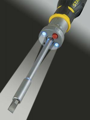 Будкрам купить Stanley Отвертка + 12 насадок FatMax реверсивная с подсветкой Stanley Отвертка + 12 насадок FatMax реверсивная с подсветкой 7