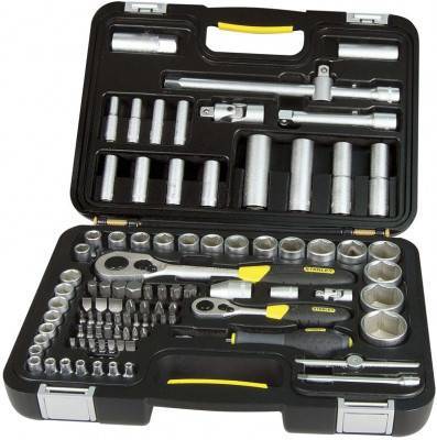 Будкрам купити Stanley Набір торцевих головок 1/2 ", 1/4" MaxiDrive 96 предметів