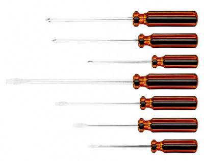 Будкрам купить Top Tools Отвертка, набор 7шт., шлицевая 3x75/4x75/4x100/6x150 мм, PH0x75/PH1x100/PH2x100 мм