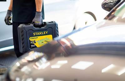 Будкрам купити Stanley Набір інструменту, Набір торцевих головок, 1/2", 1/4", 72 од., кейс Stanley Набір інструменту, Набір торцевих головок, 1/2", 1/4", 72 од., кейс 13