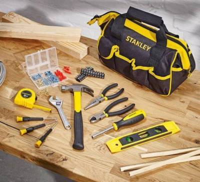 Будкрам купить Stanley Набор инструмента, универсальный, 131 ед., сумка Stanley Набор инструмента, универсальный, 131 ед., сумка 2