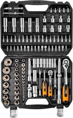 Будкрам купити Neo Tools Набір інструментів 111 од., 1/4, 1/2 CrV Neo Tools Набір інструментів 111 од., 1/4, 1/2 CrV 7