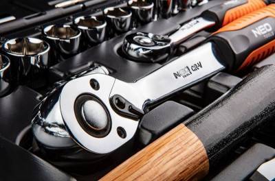 Будкрам купити Neo Tools Набір інструментів, 100од., 1/4, 1/2, CrV, кейс Neo Tools Набір інструментів, 100од., 1/4, 1/2, CrV, кейс 4