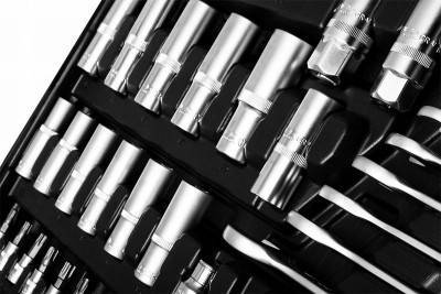 Будкрам купити Neo Tools Набір інструменту, 216 од., 1/2", 3/8", 1/4", торцеві головки, ключі, кейс Neo Tools Набір інструменту, 216 од., 1/2", 3/8", 1/4", торцеві головки, ключі, кейс 6