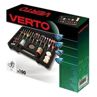 Будкрам купити Verto Набір приладдя для міні-релі/гравера, 100 од. Verto Набір приладдя для міні-релі/гравера, 100 од. 2