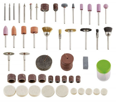 Будкрам купити Verto Набір приладдя для міні-релі/гравера, 100 од. Verto Набір приладдя для міні-релі/гравера, 100 од. 3