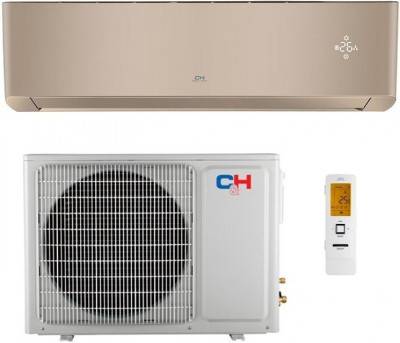 Будкрам купить Cooper&Hunter Кондиционер Supreme Continental CH-S18FTXAL-GD, 55 м2, инвертор, A++/A+++, до -25°С, Wi-Fi, R32, золото