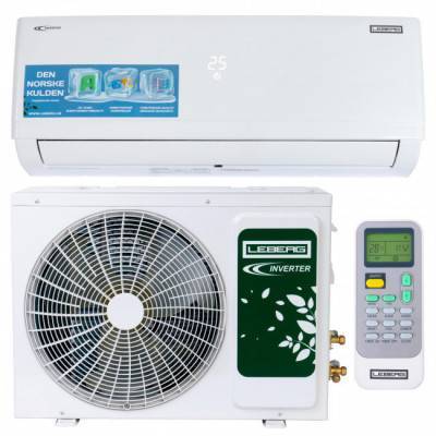 Будкрам купить Leberg Кондиционер Odin 3.0 LS-07ODI3/LU-07ODI3 18 м2, инвертор, A/A, до -15°С, R410, белый