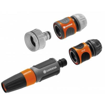Будкрам купить Наконечник для полива Gardena Classic + комплект коннекторов Наконечник для полива Gardena Classic + комплект коннекторов 1_small