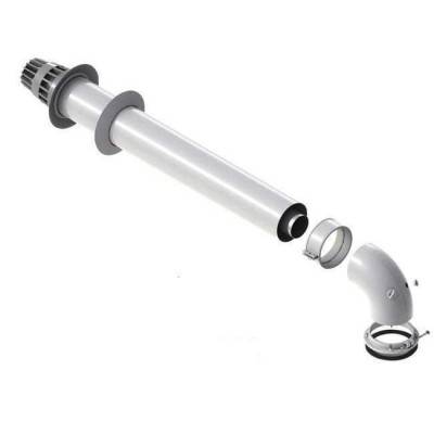 Будкрам купить Bosch Коаксиальный горизонтальный комплект АZ 389: отвод 90 + удлинитель 810 мм, диаметр 60/100 мм