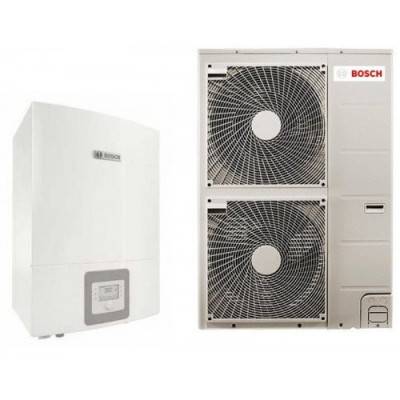 Будкрам купити Bosch Тепловий насос повітря/вода Compress 3000 AWBS 15, 16 кВт при A2W35, триходовий змішувач