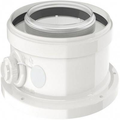 Будкрам купить Bosch Адаптер коаксиальный FC-CA80 для подключения к конденсационным котлам дымоходов диметром 80/125 мм