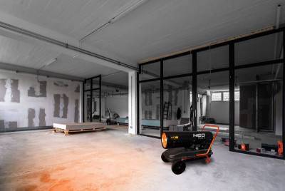 Будкрам купити Neo Tools Теплова гармата дизель/гас, 30 кВт, 750м3/год, прямого нагріву, бак 34л, витрата палива 2.8л/год, IPX4, колеса Neo Tools Теплова гармата дизель/гас, 30 кВт, 750м3/год, прямого нагріву, бак 34л, витрата палива 2.8л/год, IPX4, колеса 2