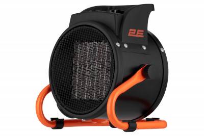 Будкрам купити 2E Теплова гармата електрична, 2кВт, 20м2, 197 м3/год, керамічний нагр.елемент (PTC), чорний