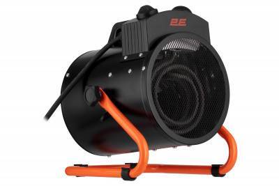 Будкрам купить 2E Тепловая пушка электрическая, 3кВт, 30м2, 286 м3/ч, нагр.элемент - нерж.сталь, IPX4, черный 2E Тепловая пушка электрическая, 3кВт, 30м2, 286 м3/ч, нагр.элемент - нерж.сталь, IPX4, черный 5